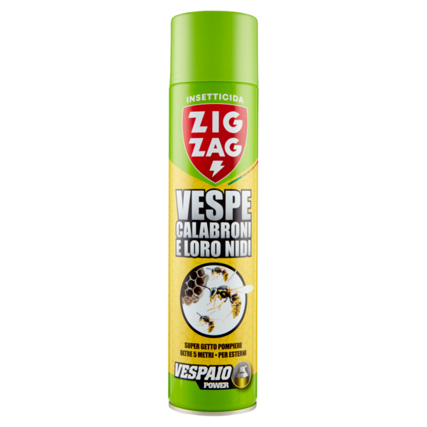 Zig Zag Insetticida Vespe Calabroni e Loro Nidi Vespaio Power 600 ml