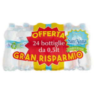 Sant'Anna Naturale Sorgente Rebruant Vinadio 24 x 0,5 L