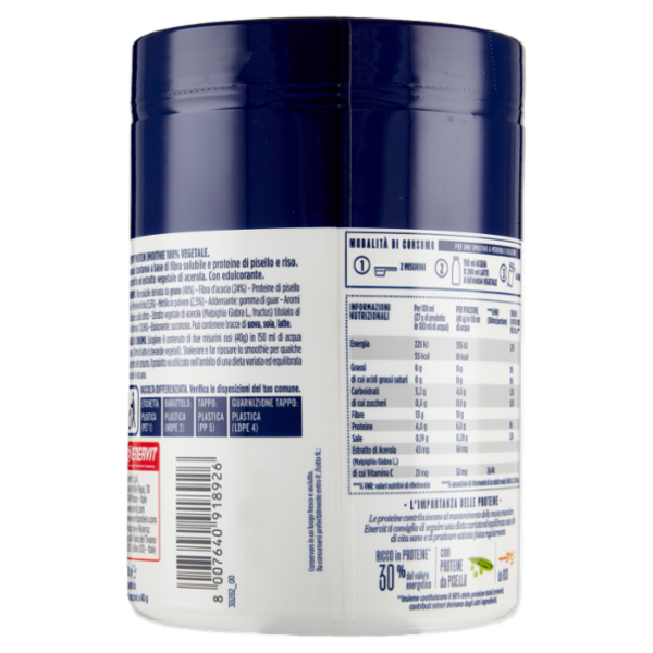 Enervit Protein Protein Smoothie Mirtillo 320 g