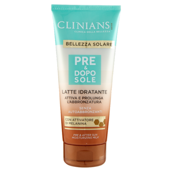 Clinians Bellezza Solare Pre & Doposole Latte Idratante 200 mL