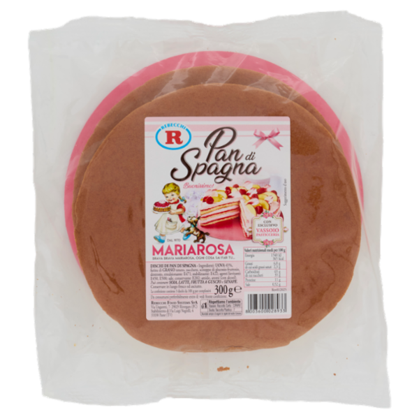 Mariarosa Pan di Spagna 3 dischi 3 x 100 g