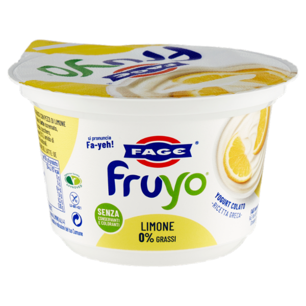 Fage fruyo Limone 0% Grassi 150 g
