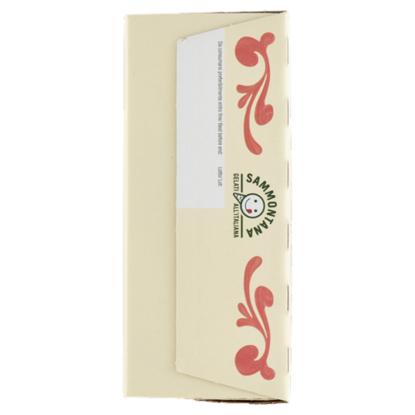 Sammontana Amando 6 Stecchi Gelato alla Vaniglia, Variegato al Lampone con Copertura al Cacao 6x53g