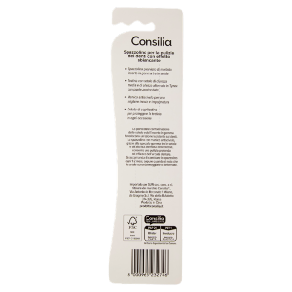 Consilia Spazzolino Whitening Medio