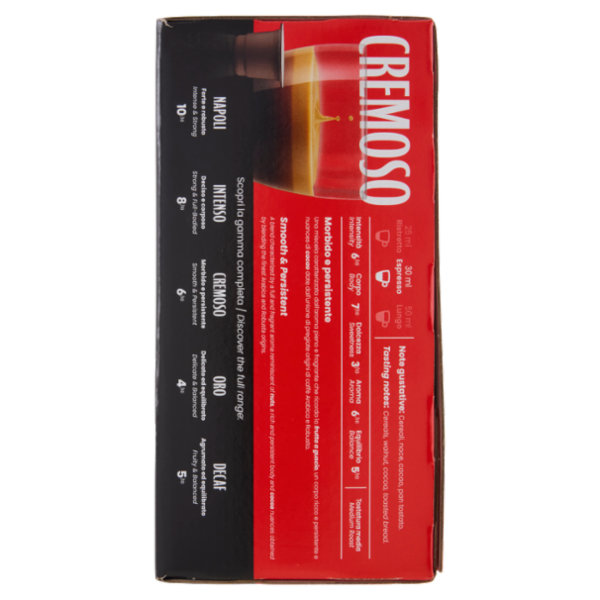 Caffè Vergnano 1882 Cremoso Capsule Compatibili Nespresso* 50 x 5 g