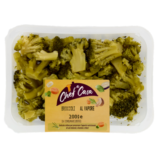 Chef a Casa Broccoli al Vapore 200 g