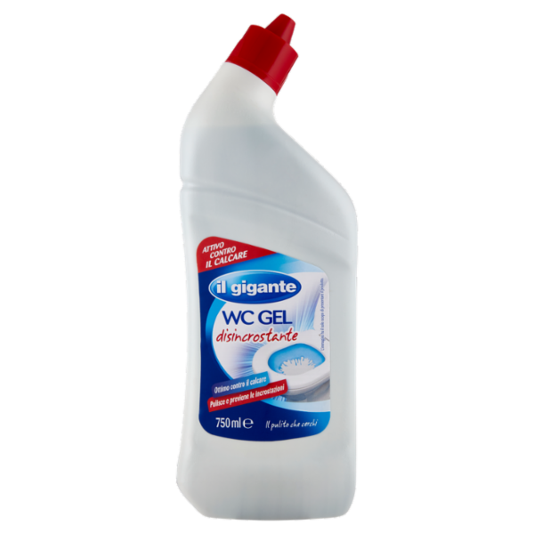 IL GIGANTE WC Gel disincrostante con candeggina 750 ml
