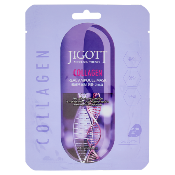 Jigott Collagen Real Ampoule Mask 27 ml