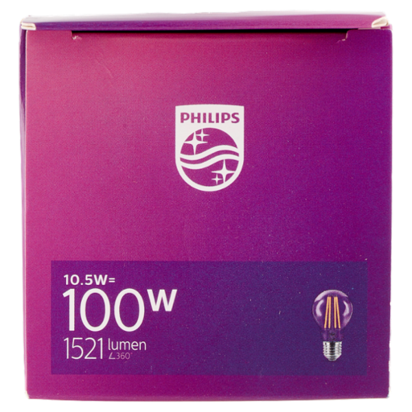 Philips Led goccia filamento 100W E27 2700K