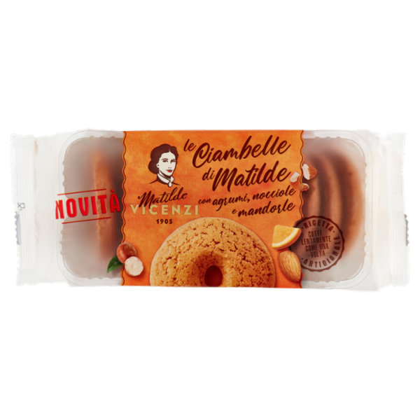 Matilde Vicenzi le Ciambelle di Matilde con agrumi, nocciole e mandorle 200 g