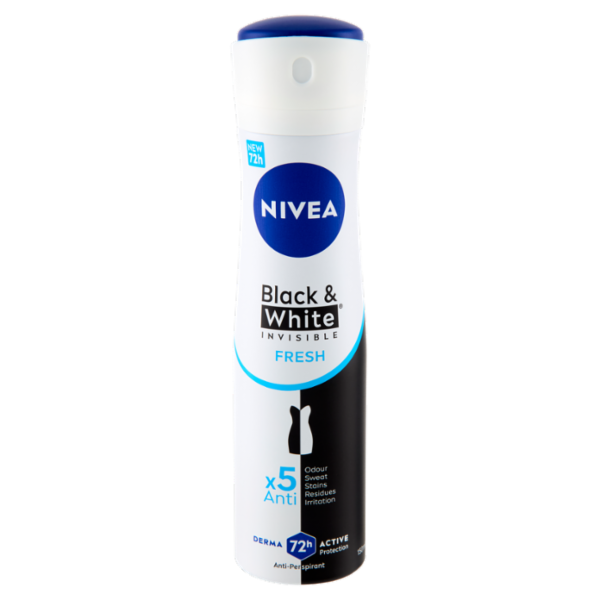 Nivea Black & White Inivisible Fresh Anti-Perspirant 150 ml