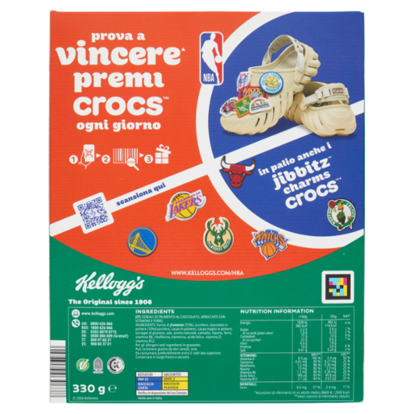 Kellogg's Coco pops Barchette 330 g