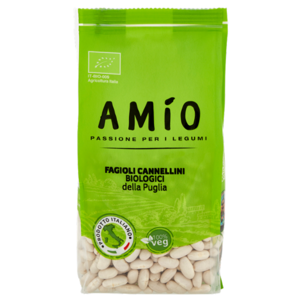 Amío Fagioli Cannellini Biologici della Puglia 400 g