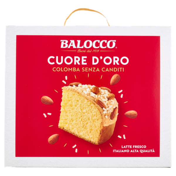 Balocco Cuore d'Oro Colomba Senza Canditi 750 g