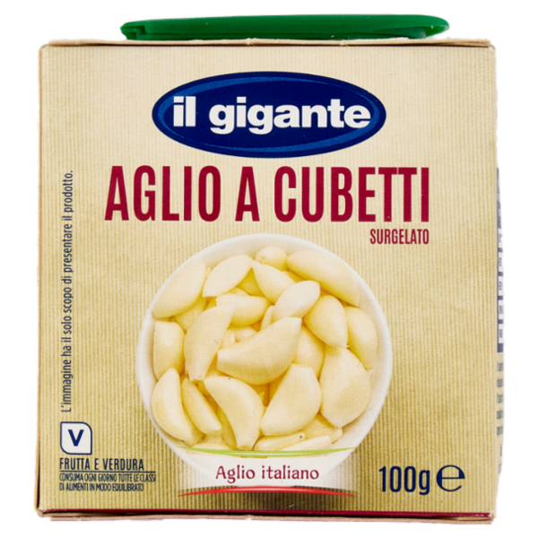 IL GIGANTE Aglio a Cubetti Surgelato 100 g