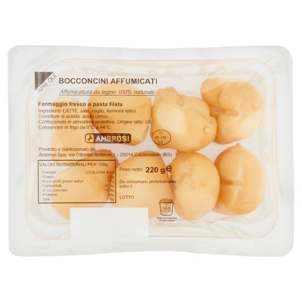 Ambrosi Bocconcini Affumicati 220 g