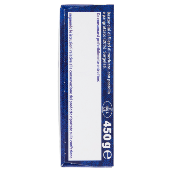 Capitan Findus 18 Bastoncini con 100% Filetti di Merluzzo 450 g