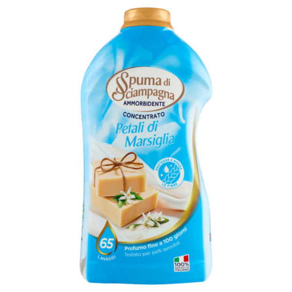 Spuma di Sciampagna Ammorbidente Concentrato Petali di Marsiglia 1300 ml
