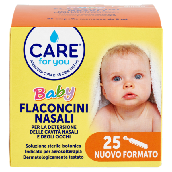 Care for you Baby Flaconcini Nasali 25 x 5 ml