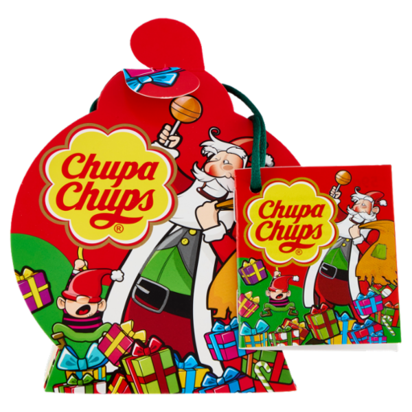 Chupa Chups Christmas 4 Chupa Chups Mini + 2 Fruittella Ciucci Frizz + 3 Fruittella Juicy Chews