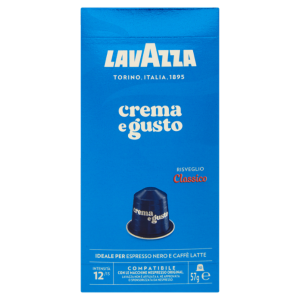 Lavazza crema e gusto Classico Compatibile con Nespresso Original 10 Capsule 57 g