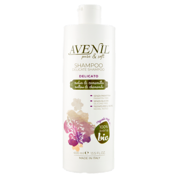 Avenil pure & soft Shampoo Delicato malva & camomilla 400 ml