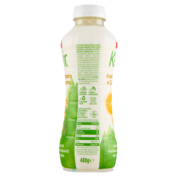 Milk Kefir Arancia Zenzero e Cardamomo 480 g