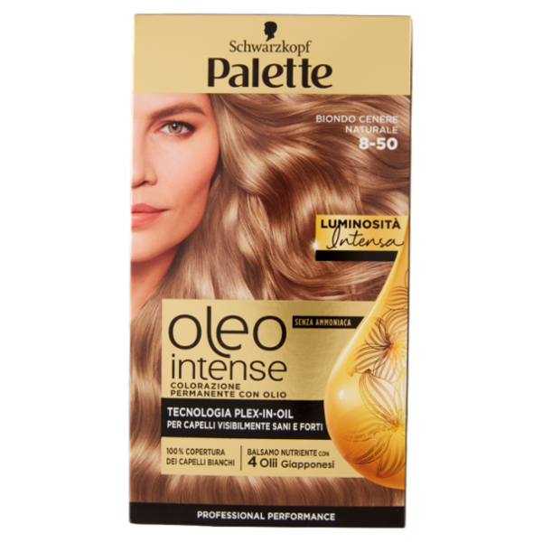 Palette oleo intense Biondo Cenere Naturale 8-50