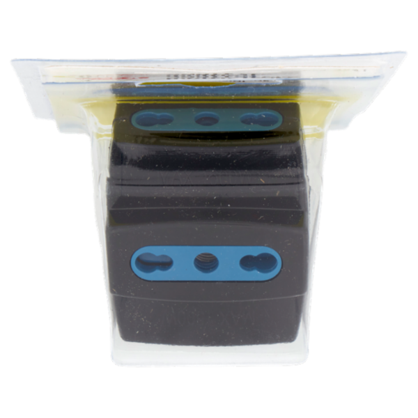 Selex Adattatore Multiplo Spina 16A + 3 Prese 10/16A(Ita) Nero