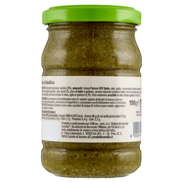Consilia Pesto alla Genovese 190 g
