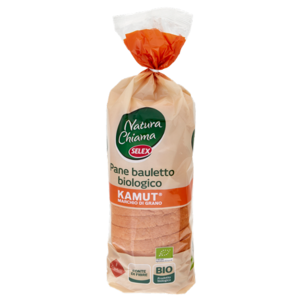 Selex Natura Chiama Pane Morbido al Kamut Biologico a Fette 400 g