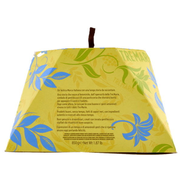 Tre Marie Panettone Pasta di Mandorle e Limone 850 g