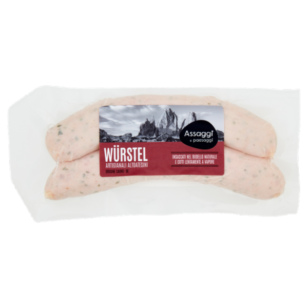 Assaggi e paesaggi Würstel Artigianali Altoatesini 220 g