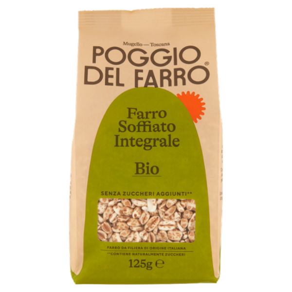 Poggio del Farro Farro Soffiato Integrale Bio 125 g