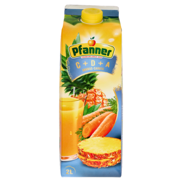 Pfanner C+D+A Ananas-Carota 2 L