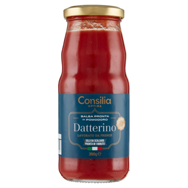 Consilia Optima Salsa Pronta di Pomodoro Datterino 350 g