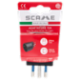 Scame Adattatore 10A Spina 10A, presa 10/16A, 2P+T 250V