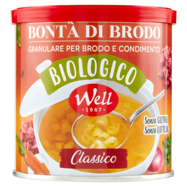 Well Bontà di Brodo Granulare Biologico Classico 150 g