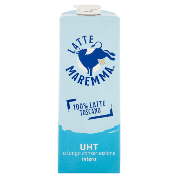 Latte Maremma UHT a lunga conservazione intero 1 L