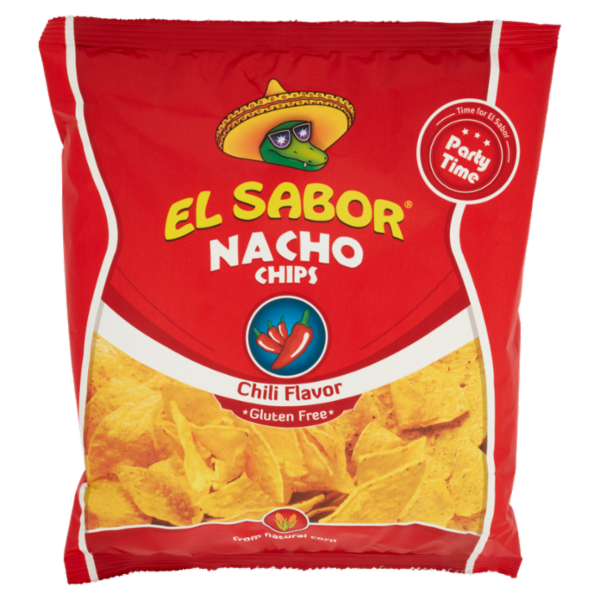 El Sabor Nacho Chips Chili Flavor 225 g