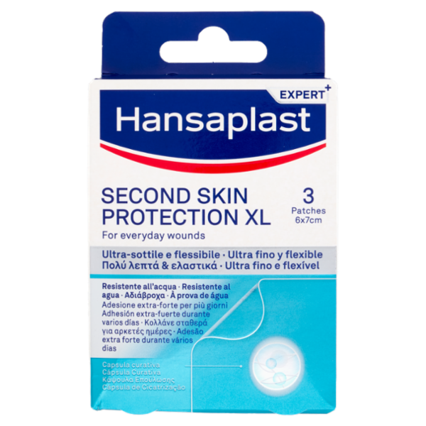 Hansaplast Expert+ Second Skin Protection XL 3 pz