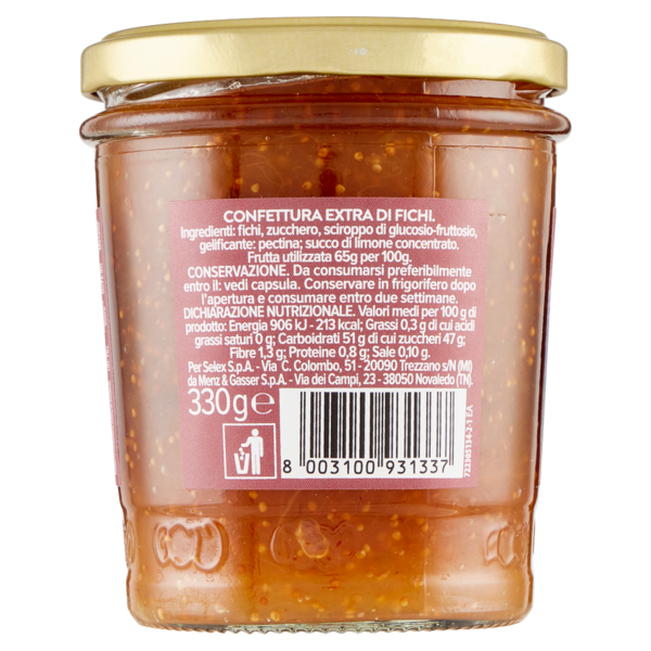 Selex Confettura Extra di Fichi 330 g