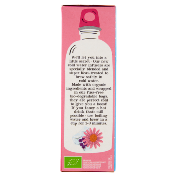 CUPPER Infuso a freddo Biologico di Ribes Nero e Echinacea 10 bustine