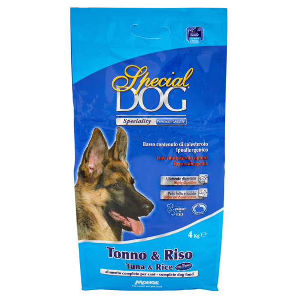 Special Dog Speciality Premium Quality Tonno & Riso 4 kg