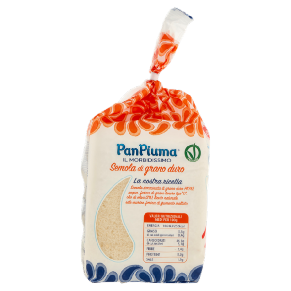 artebianca PanPiuma Semola di grano duro 400 g