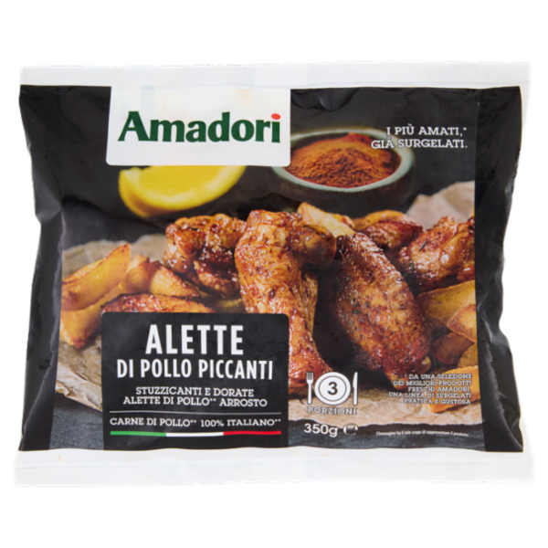 Amadori Alette di Pollo Piccanti 350 g