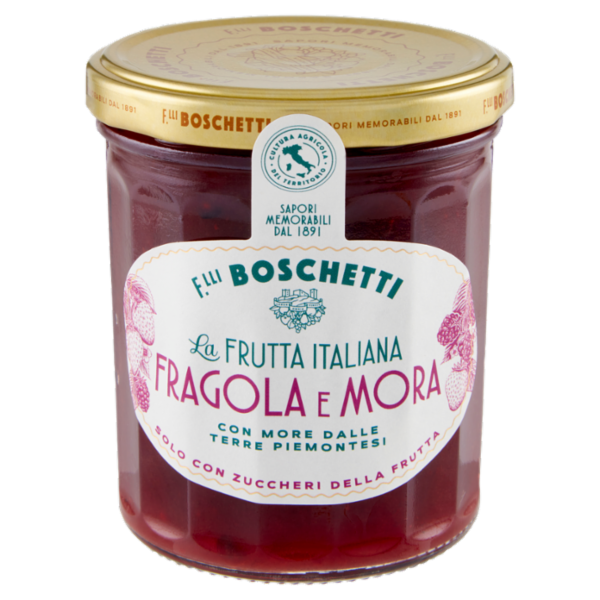 F.lli Boschetti la Frutta Italiana Fragola e Mora 320 g