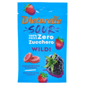 Dietorelle Sour Wild! Caramelle Gommose Frutti Di Bosco 70 g