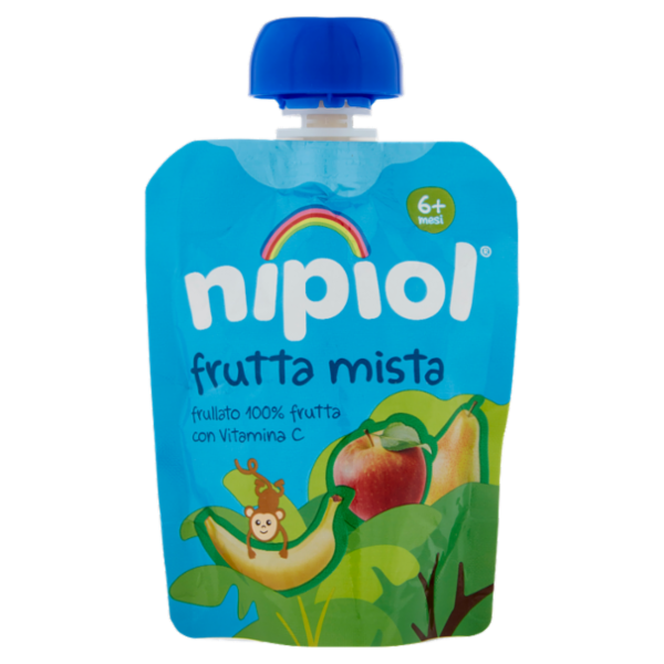 nipiol frutta mista frullato 100% frutta 85 g