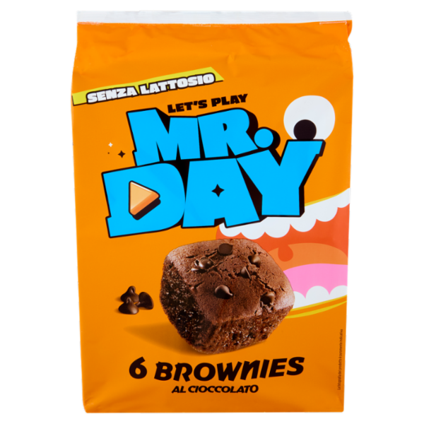 Mr.Day 6 Brownies al Cioccolato 6 x 35 g